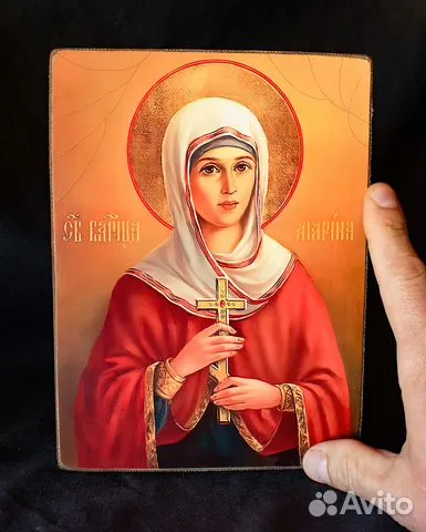 Именная икона "Святая Великомученица Марина" — необычный подарок