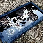 Нарды под стеклом «Брат» — оригинальный подарок — фотография 1