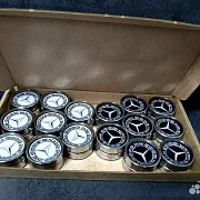 Стальные фишки для нард «BMW» — оригинальный подарок — фотография 8