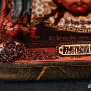 Подарочная икона деревянная "Спас Нерукотворный с Евангелиста — фотография 5