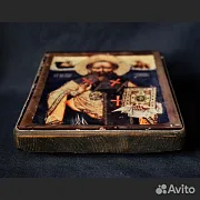 Икона. Св. Николай Чудотворец. Дерев — оригинальный подарок — фотография 6