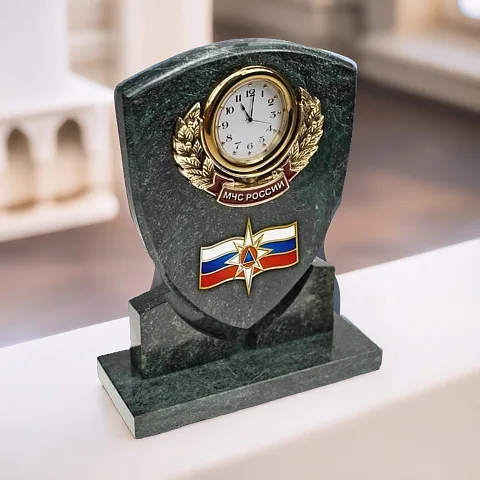 Часы «Щит МЧС России» в подарок