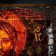 Подарочная икона "Христос Вседержитель" дерево, ручная работа — фотография 6