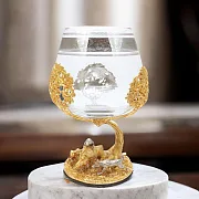 Бокал для коньяка "Собаки и кабан" в подарок — фотография 1