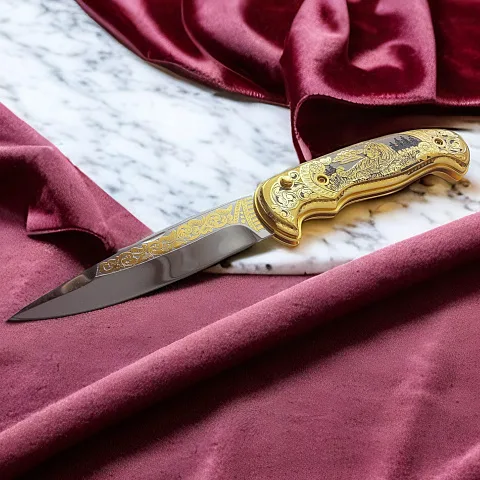Складной нож увеличенный — оригинальный подарок