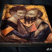 Икона святых Апостолов Петра и Павла — необычный подарок — фотография 3