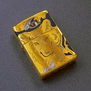 Подарочная сувенирная зажигалка Zippo "Вожак" — фотография 2