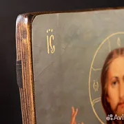 Икона деревянная "Господь Вседержитель" в подарок — фотография 3