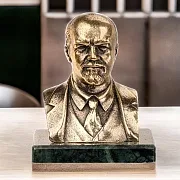 Бюст «В.И. Ленин» из бронзы — оригинальный подарок — фотография 1