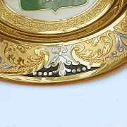 Декоративная тарелка "Челябинск". Златоуст — необычный подарок — фотография 3