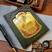 Подарочная книга «Омар Хайям» в коже — фотография 1