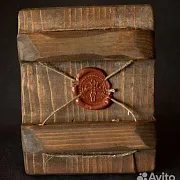 Икона деревянная "Ангел Хранитель" 15*12 см — красивый подарок — фотография 2