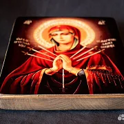 Икона Богоматери "Умягчение злых сердец" — необычный подарок — фотография 5