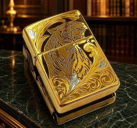 В подарок: Зажигалка Zippo "Тигр" № 4