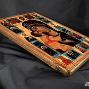 Подарочная икона "Богоматерь Умиление с Деисусом" Игоревская — фотография 6