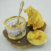 Медовница на агате. Златоуст — необычный подарок — фотография 4