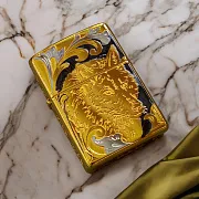 Подарочная сувенирная зажигалка Zippo "Вожак и стая" — фотография 1