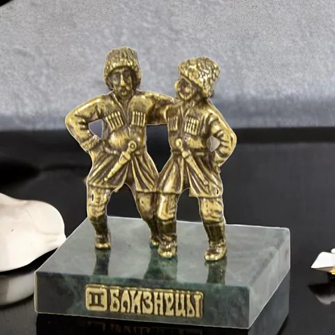 Бронзовая статуэтка «Знак зодиака Близнецы» — оригинальный подарок