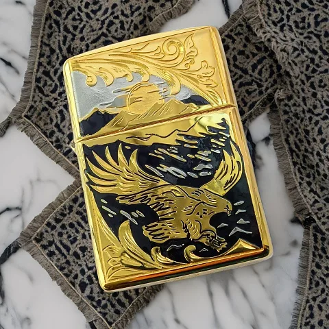 Оригинальная зажигалка Zippo "Сокол" — необычный подарок