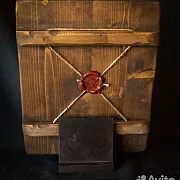 Икона Божией матери "Колыбельная" с подставкой — красивый подарок — фотография 2