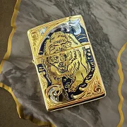 Зажигалка Zippo оригинал "Медведь" № 3 — красивый подарок — фотография 1
