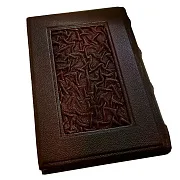 На память: Книга "Бизнесмены, изменившие мир" — книга в коже — фотография 3