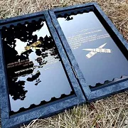 Нарды под стеклом «Брат» — оригинальный подарок — фотография 8