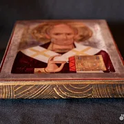 Икона "Святитель Николай" — красивый подарок — фотография 3