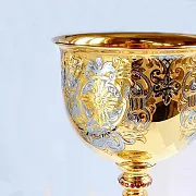 Кубок для вина "Золотой". Златоуст — необычный подарок — фотография 3