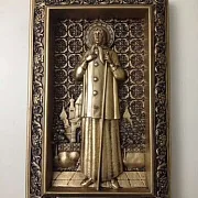 На память: Резная Икона Ксения Петербургская — фотография 6