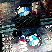 Подарочные нарды под стеклом «BMW M5» — фотография 5