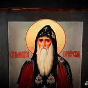 Подарочная икона деревянная "Святой Антоний Печерский" — фотография 5