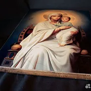 На память: Деревянная икона Божией матери "Кипрская" — фотография 5