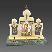 Пасхальная композиция "Богородица с Иисусом" — оригинальный подарок — фотография 3