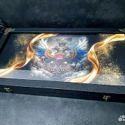 На память: Нарды под стеклом «Великая Держава» — фотография 4