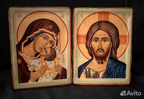 Иконы для Венчания "Венчальная пара" — оригинальный подарок