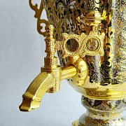 Чайный набор с самоваром. Златоуст — оригинальный подарок — фотография 6