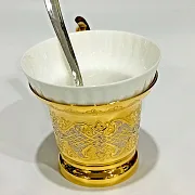 Кофейная пара "Узор". Златоуст. — красивый подарок — фотография 5