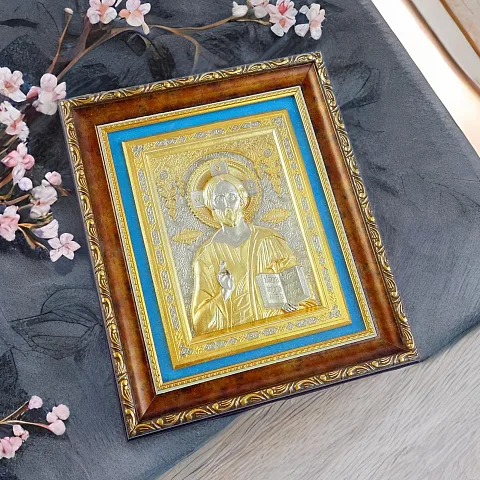 В подарок: Икона Иисуса Христа. Златоуст